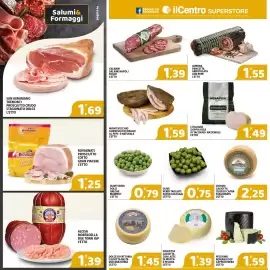 Volantino Il Centro Superstore Pagina 2: Alcisa mortadella due torri igp €1,39, Galbani Salame Napoli Dolce €1,39
