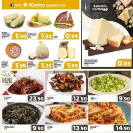 Volantino Il Centro Superstore Pagina 3: Castelli Magiaro Formaggio Duro da Grattugia €0,89, Pasta e broccoli €9,90