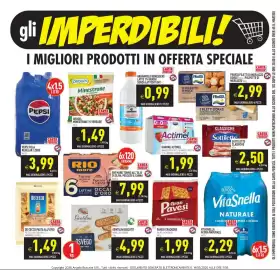 Volantino Supermercati Agorà Pagina 2: Orogel minestrone 15 verdure €1,49, Gentilini biscotti osvego €4,99
