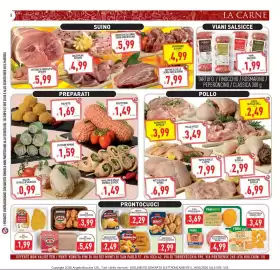 Volantino Supermercati Agorà Pagina 5: Martini Ricci di pollo con patate €2,99, AIA COTOLETTA €1,99