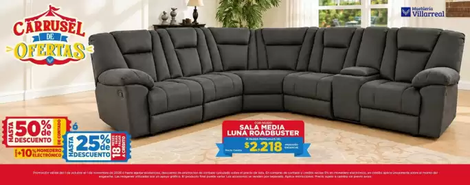 Catálogo Mueblería Villarreal Página 1