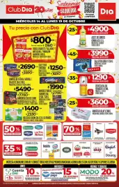 Folleto Supermercados DIA semana 42 Página 1: Lomitos atun €2.690,00