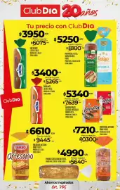 Folleto Supermercados DIA semana 42 Página 19: Bimbo rapiditas wraps €5.340,00, Bimbo pan tipo artesano brioche €6.610,00