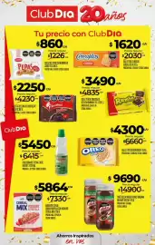 Folleto Supermercados DIA semana 42 Página 25: Nescafe dolca €9.690,00, Oreo galletitas golden €4.300,00