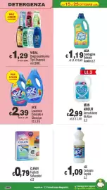 Volantino Primo Prezzo Pagina 23: Vidal Bagnoschiuma €1,29, ACE Detersivo Igieneizzante €2,39