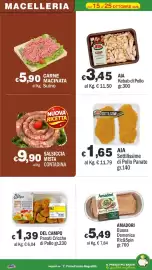 Volantino Primo Prezzo Pagina 38: AIA Sottilissime di Pollo Panate €1,65, AIA Kebab di Pollo €3,45