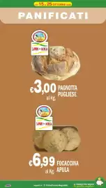 Volantino Primo Prezzo Pagina 49: Sapori della Murgia Focaccina Apula €6,99, Sapori della Murgia Pagnotta Pugliese €3,00