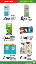 Volantino Primo Prezzo Pagina 5: Parmalat Latte Punto UHT Brick €0,64, Soft Pads Intenso Cialde Classico/Forte €1,15