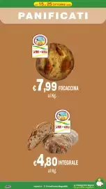 Volantino Primo Prezzo Pagina 50: Sapori della Murgia Focaccina €7,99, Sapori della Murgia pane integrale €4,80