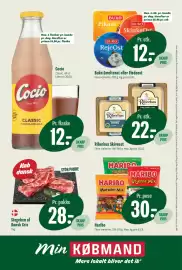 Min Købmand tilbudsavis uge 42 Side 16: Stegeben af Dansk Gris €28,00, Buko Smelteost eller Flødeost €12,00