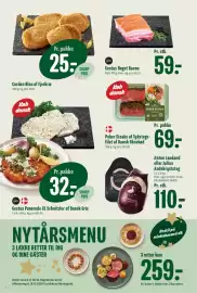 Min Købmand tilbudsavis uge 42 Side 2: Cordon Bleu af Fjerkræ €25,00, Gestus Panerede XL Schnitzler af Dansk Gris €32,00