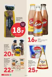 SPAR tilbudsavis uge 42 Side 10: Président Spidsbrie eller Galbani Burrata €25,00, Schulstad Det Gode Solsikke Rugbrød €18,00