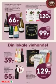 SPAR tilbudsavis uge 42 Side 19: Appassimento (Italiensk) €39,00, Boxed wines (Nugan & Le Preare) €120,00