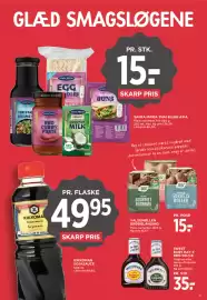MENY tilbudsavis uge 42 Side 16: Sweet Baby Ray's BBQ Sauce €35,00, Kikkoman Sojasauce €49,95
