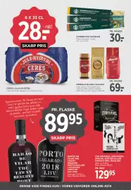 MENY tilbudsavis uge 42 Side 23: Starbucks kapsler €30,00, Ceres Jule-Hvidtøl €28,00