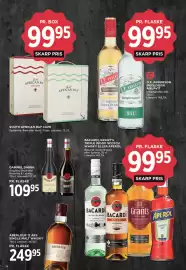 MENY tilbudsavis uge 42 Side 28: Bacardi, Grant's eller Aperol €99,95, Gammel Dansk €109,95