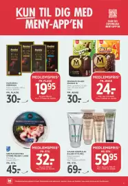 MENY tilbudsavis uge 42 Side 3: Marabou Premium €30,00, STUHR hårpleje eller styling €69,00