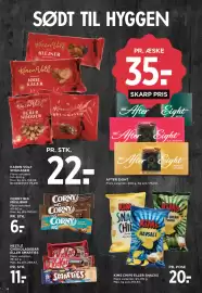 MENY tilbudsavis uge 42 Side 31: After Eight €35,00, NESTLÉ chokoladebar eller Smarties €11,00