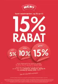 MENY tilbudsavis uge 42 Side 6: 15% RABAT €15,00