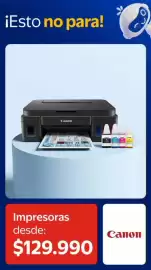 Catálogo Lider Página 14: Canon - impresoras €129.990,00
