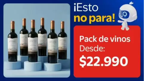 Catálogo Lider Página 21: Pack de vinos €22.990,00