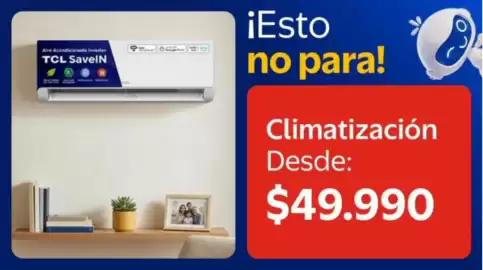 Catálogo Lider Página 3: Tcl - climatizacion €49.990,00