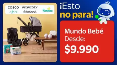 Catálogo Lider Página 8: Pampers - mundo bebé €9.990,00