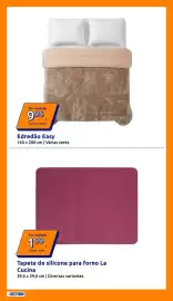 Folheto Action semana 42 Página 13: Edredão Easy €9,95, Tapete de silicone para forno la cucina €1,99