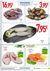 Folleto Masymas semana 42 Página 5: Salmón €19,95, Pez espada €2,24
