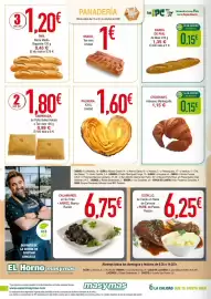 Folleto Masymas semana 42 Página 6: Pan €1,20, Snack €1,00