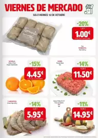 Folleto Masymas semana 42 Página 7: Pan €1,00, Tgt - queso tetilla d.o.p. pazo do queixo €14,95