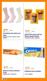 Catálogo Action semana 42 Página 20: Pinky steak fillets €1,69, Calzetines de estar por casa €2,99