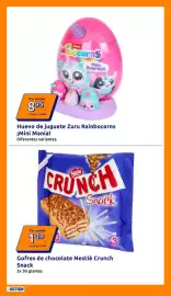Catálogo Action semana 42 Página 23: Nestlé Crunch Snack €1,49, Zuru Rainbocorns Mini Mania €8,95