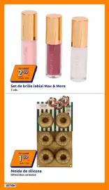 Catálogo Action semana 42 Página 29: Max & More brillo labial €2,49, Molde de silicona €1,49