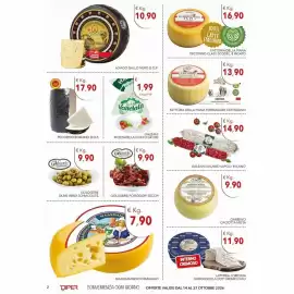Volantino Diper Pagina 2: Pecorino classico Fattoria della Piana €16,90, Fior di Latte Vallelata €1,99