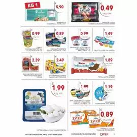 Volantino Diper Pagina 5: Granarolo mozzarella cucina €5,90, Parmalat Zymil €0,89