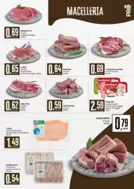 Volantino PRO7 Supermercati Pagina 13: Pancetta di suino €0,62, Bocconcini di suino €0,59