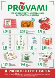 Volantino PRO7 Supermercati Pagina 19: PRO7 stuzzichini al prosciutto cotto panati €3,59, PRO7 sugo pronto €2,79