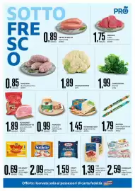 Volantino PRO7 Supermercati Pagina 8: Rovagnati gran biscotto prosciutto cotto delicato €1,89
