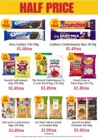 Farmer Jack's catalogue Page 11: Pascall Confectionery Bags €2,49, The Natural Confectionery Co or Sour Patch Bags €2,49