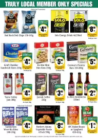 Farmer Jack's catalogue Page 8: Lo Bros Kombucha €2,50, Jarrah Coffee €3,90