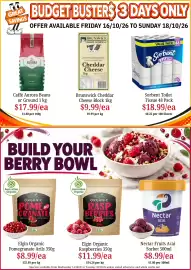 Farmer Jack's catalogue Page 9: Sorbent Toilet Tissue €18,99, Nectar Fruits Acai Sorbet €8,99