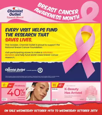 Chemist Outlet (valid until 28-10)