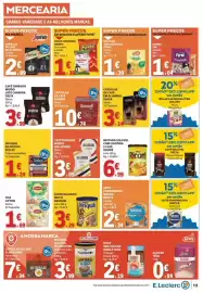 Folheto E.Leclerc semana 42 Página 15: Gelatina condi ananás €1,39, Chá lipton vários 20 saquetas €1,69