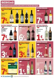 Folheto E.Leclerc semana 42 Página 20: Vinho regional lisboa porta 6 €6,99, Vinho doc verde muralhas rosé €3,69