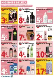 Folheto E.Leclerc semana 42 Página 28: Condicionador split hair gliss €2,78, Máscara 2 em 1 mais crespos skala €7,19