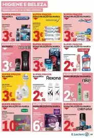 Folheto E.Leclerc semana 42 Página 29: Fio dentário oral-b satin €3,99, Dentífrico total original colgate €2,89