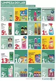 Folheto E.Leclerc semana 42 Página 33: Lixivia em gel domestos pink €1,94, Spray limpa móveis pronto €3,59