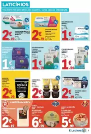 Folheto E.Leclerc semana 42 Página 7: Iogurte magro mimosa €2,39, Iogurte probiótico magro sem lactose mimosa €2,19