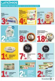 Folheto E.Leclerc semana 42 Página 9: Queijo flamengo de pastagem fatias terra nostra €4,29